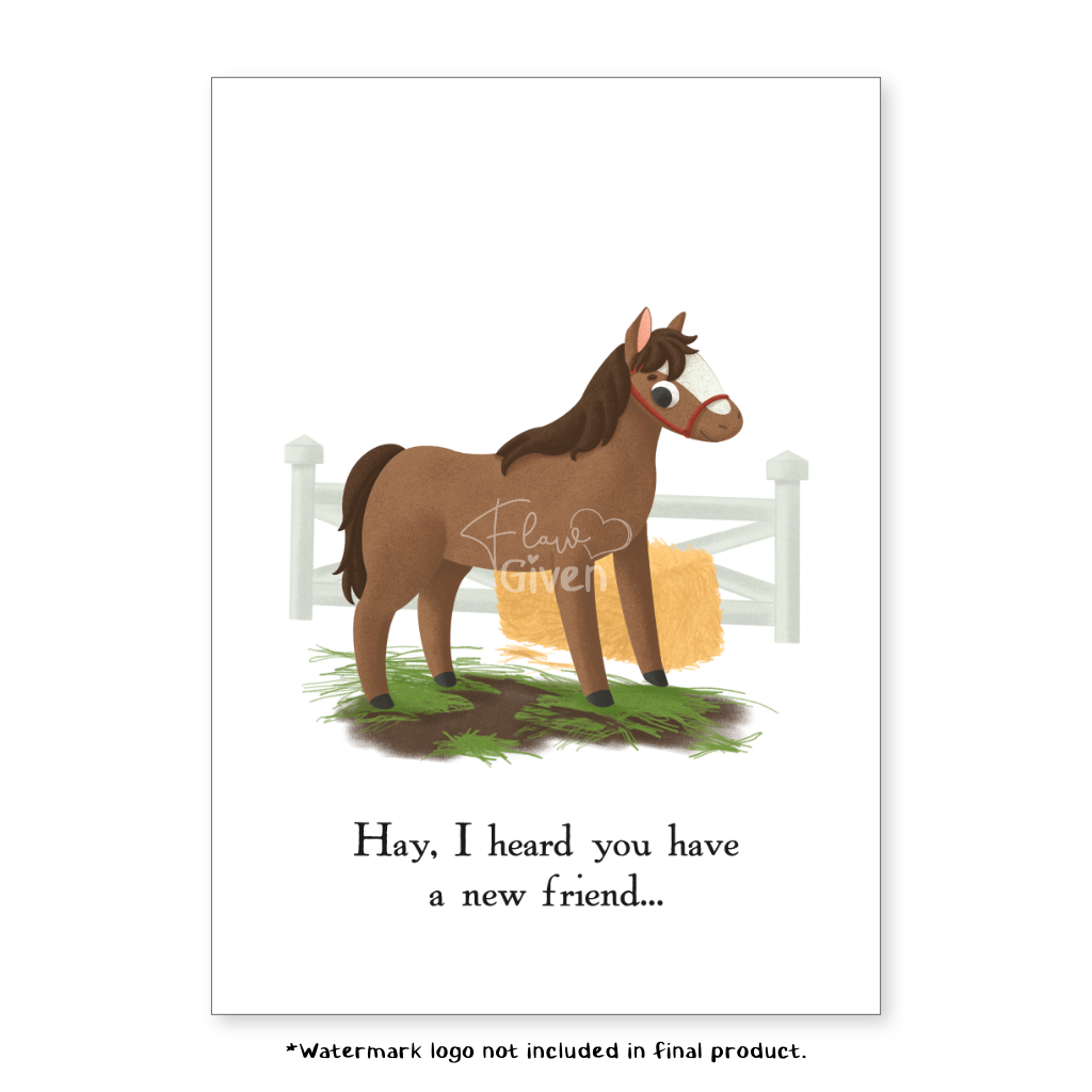 Giddy Up Card